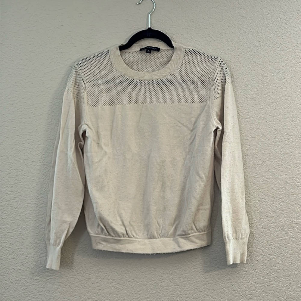 Banana republic cream sweater